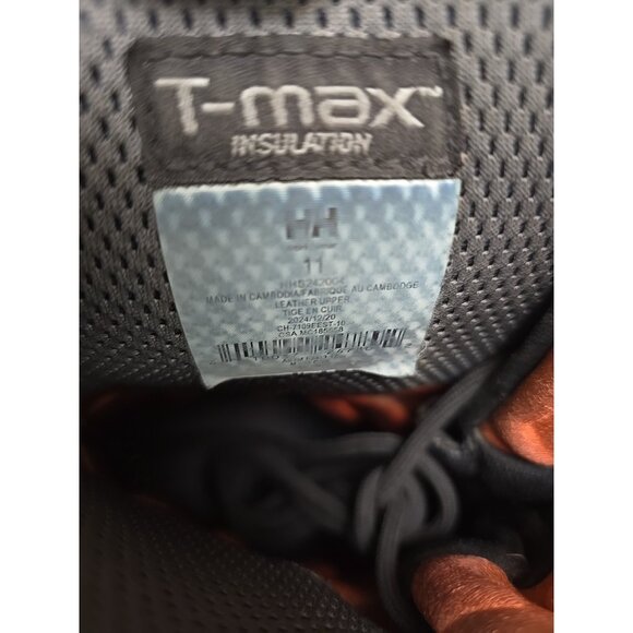 Helly Hansen Men's 8" CTCP Work Boots HHS242004 Black Size 11M - Picture 6 of 7